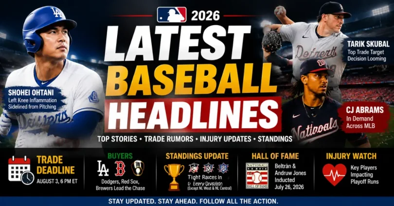 latest baseball headlines