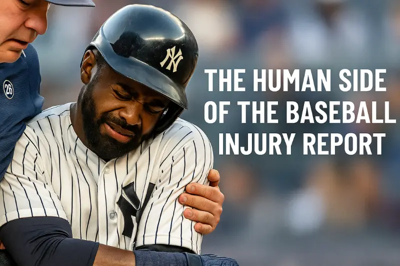 the human side of the baseball injury report