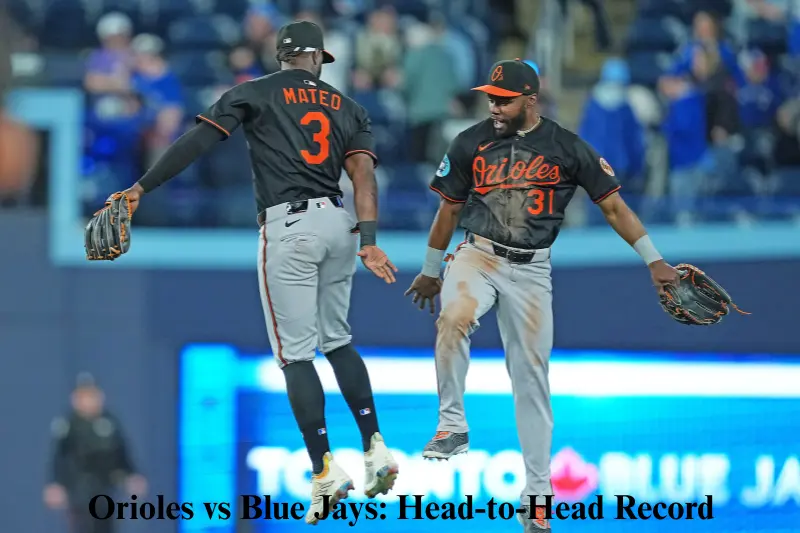 orioles vs blue jays head-to-head record