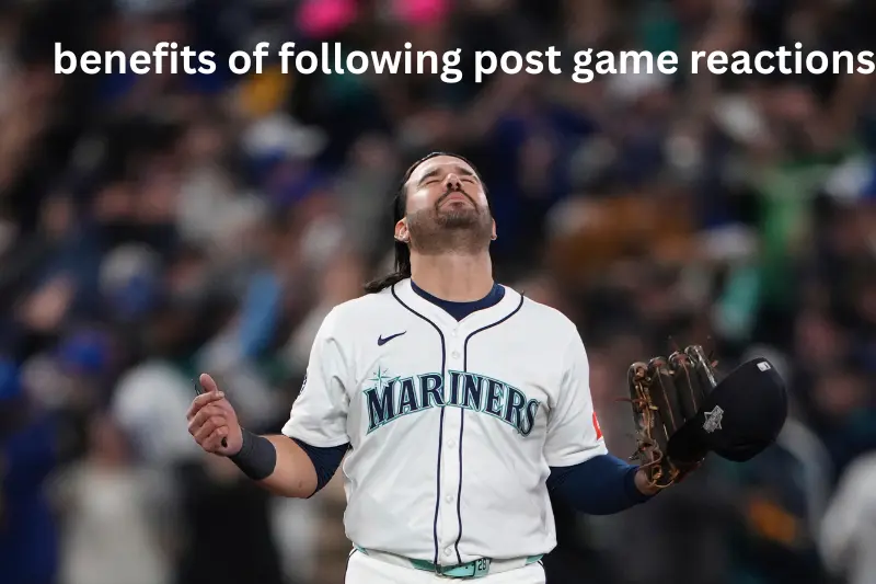 benefits of following post game reactions