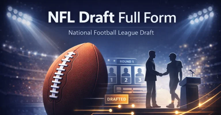 nfl draft full form
