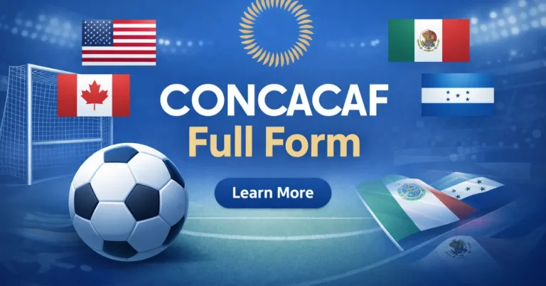 CONCACAF Full Form – Complete Guide to Tournaments and History concacaf full form
