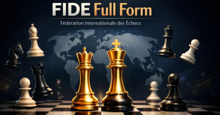 FIDE Full Form: Meaning, History, Ratings, and Titles fide full form