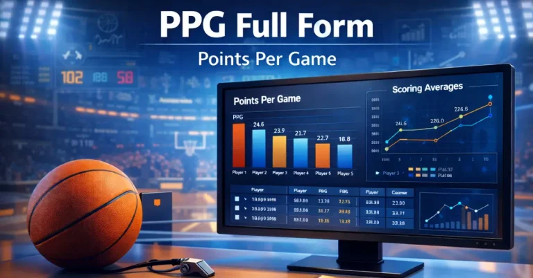 PPG Full Form – Points Per Game Explained Simply ppg full form