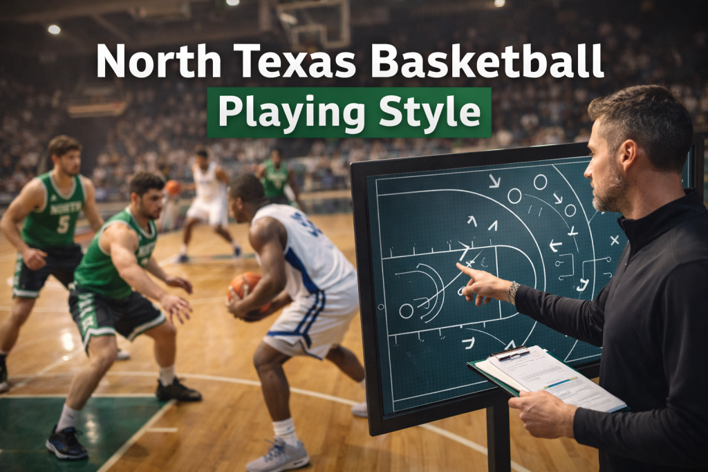 north texas basketball playing style