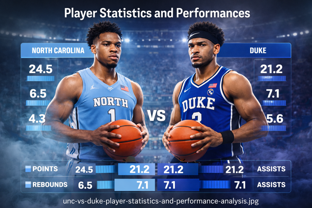 player statistics and performances