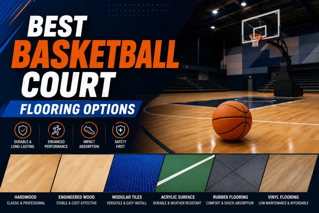 best basketball court flooring options