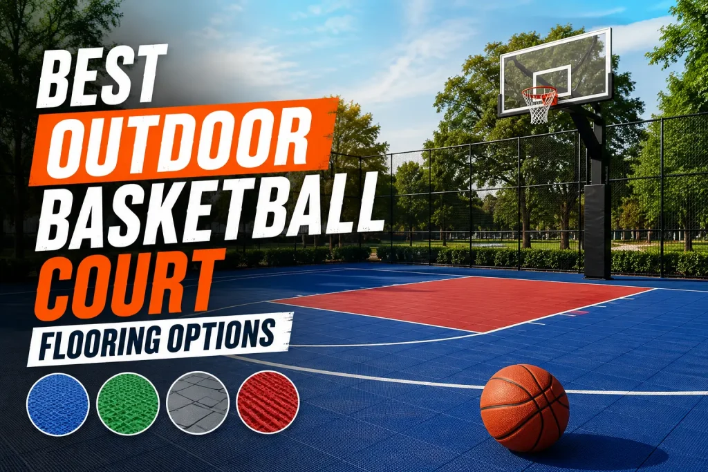 best outdoor basketball court flooring options