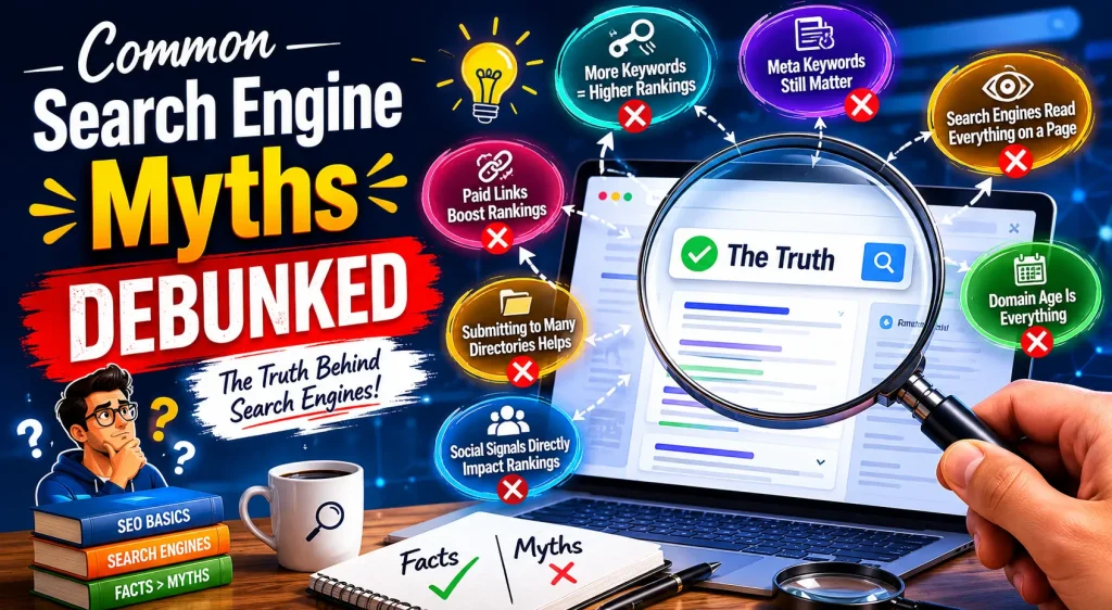 common search engine myths debunked