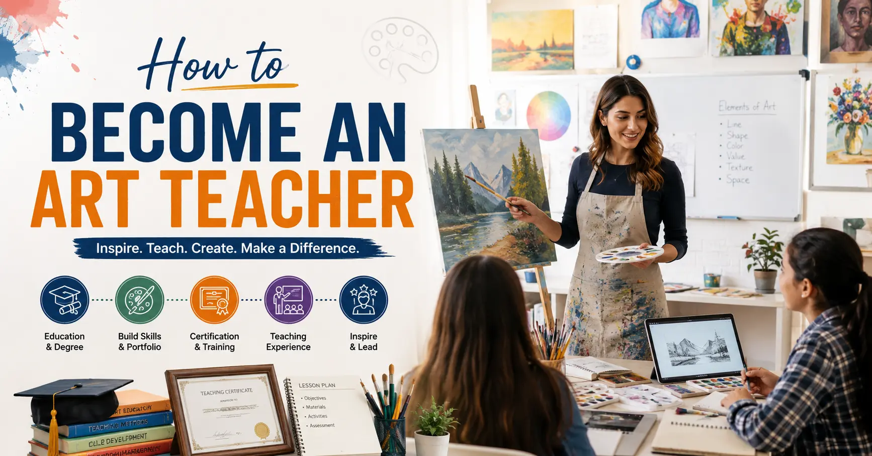 how to become an art teacher