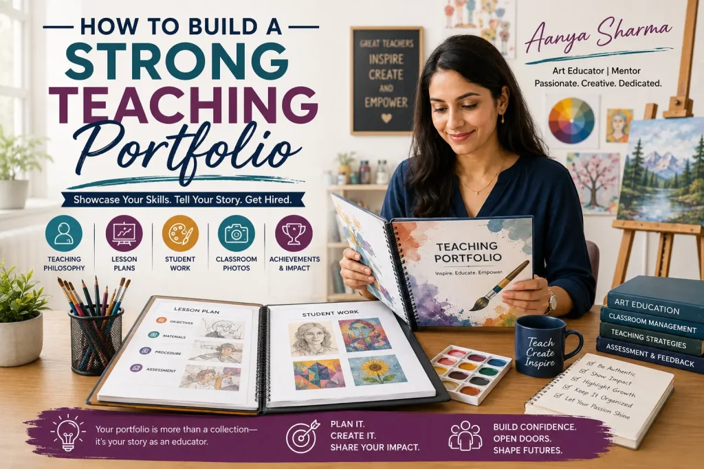 how to build a strong teaching portfolio