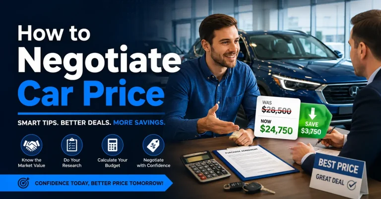 how to negotiate car price
