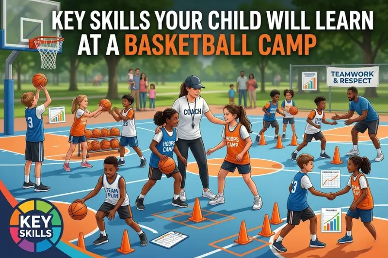 key skills your child will learn at a basketball camp