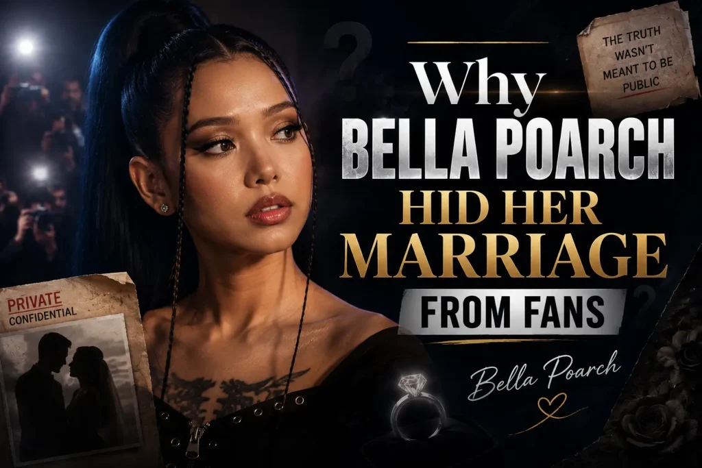 why bella poarch hid her marriage from fans