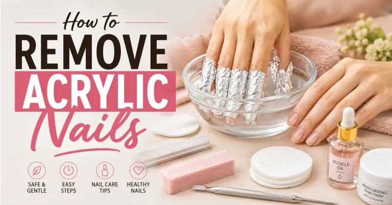 how to remove acrylic nails