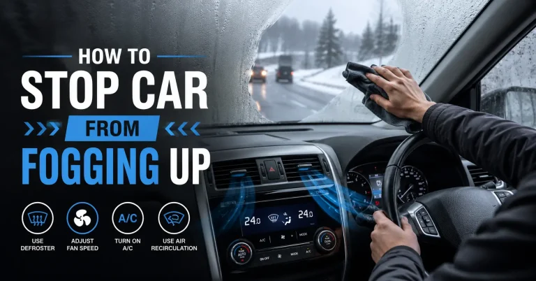 how to stop car from fogging up