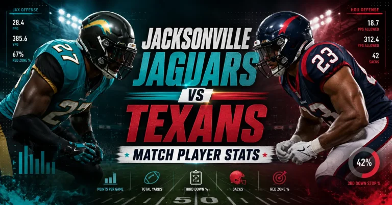 Jacksonville Jaguars vs Texans Match Player Stats: Week 10 Full Game Breakdown jacksonville jaguars vs texans match player stats