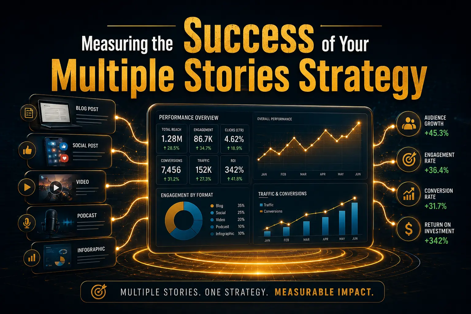 Your Topics Multiple Stories content strategy