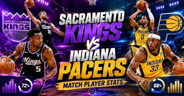 Sacramento Kings vs Indiana Pacers Match Player Stats: Box Score and Game Analysis sacramento kings vs pacers match player stats