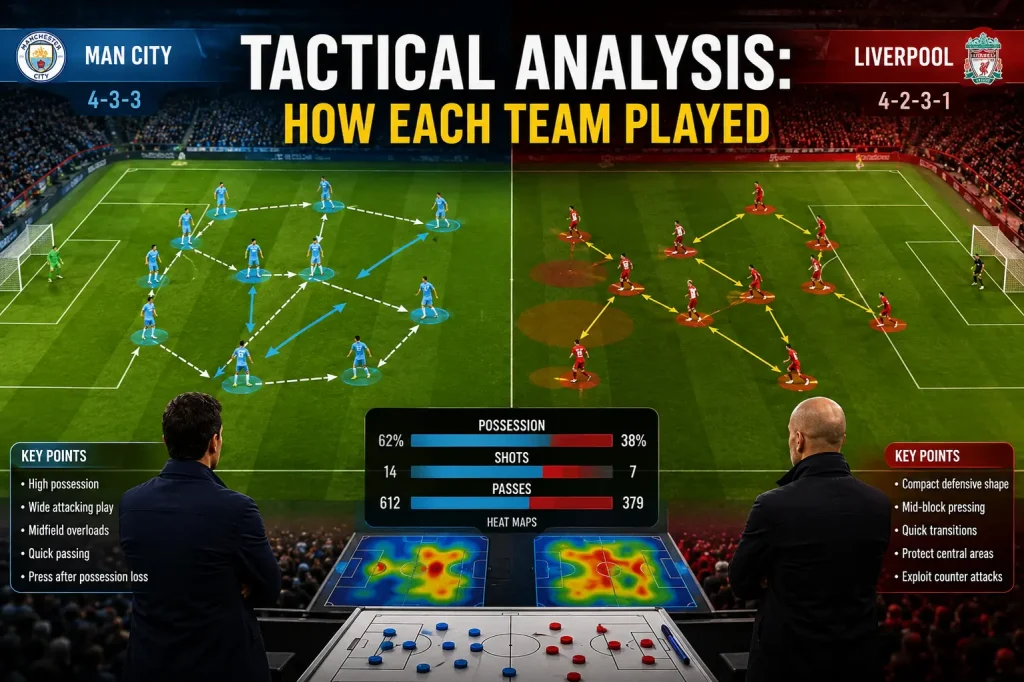 tactical analysis how eachtTeam played