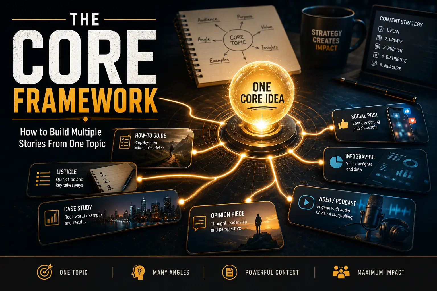 Your Topics Multiple Stories content strategy