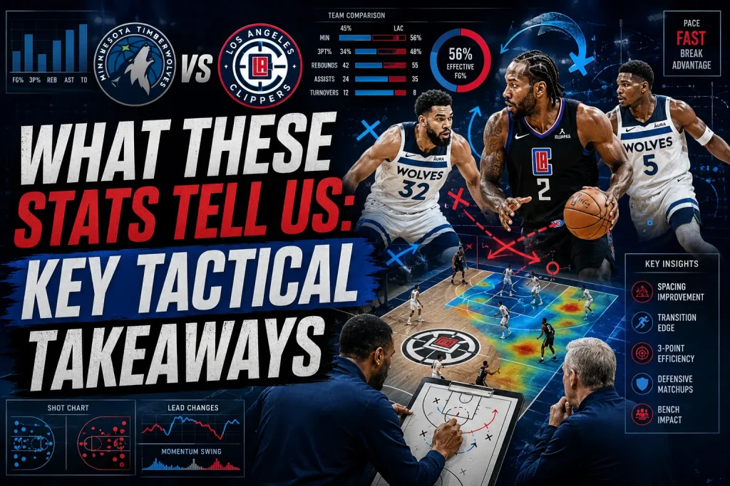 what these stats tell us key tactical takeaways