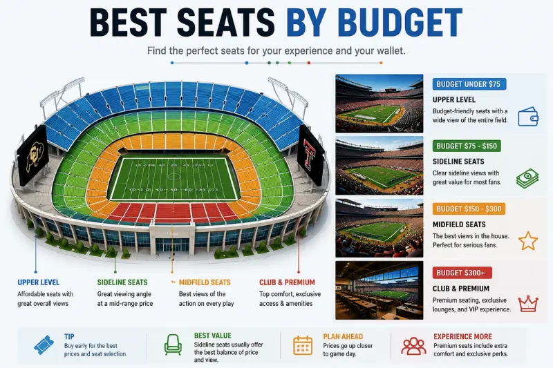 best seats by budget