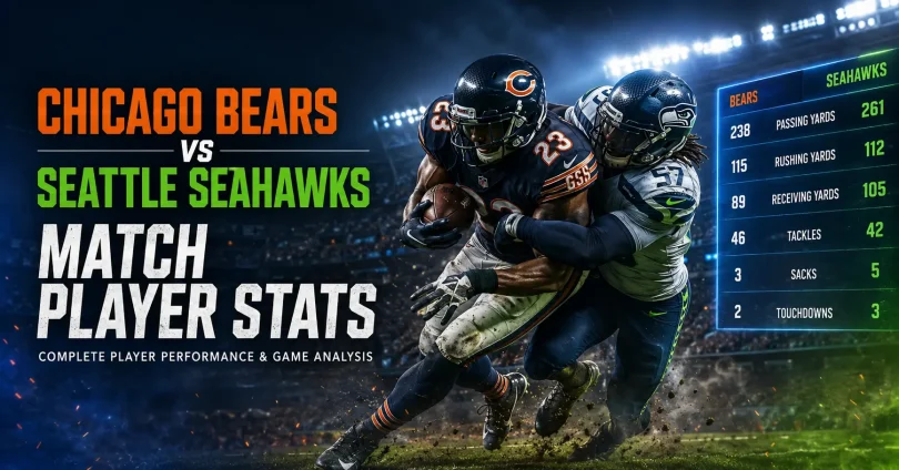 chicago bears vs seahawks match player stats