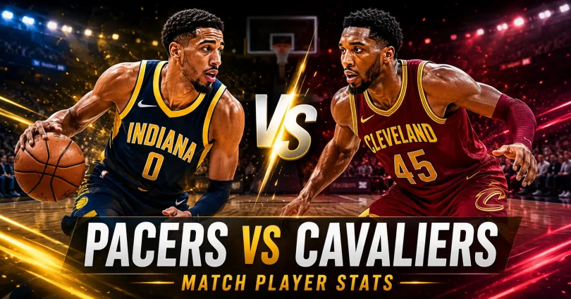 pacers vs cleveland cavaliers match player stats